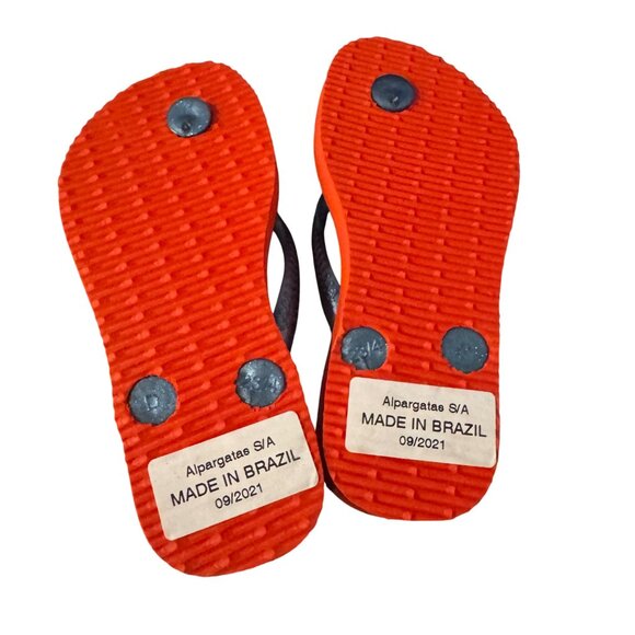 Havaianas Kids Disney Princess Snow White Slim Flip Flop Sandals, Size 9C - Picture 3 of 4